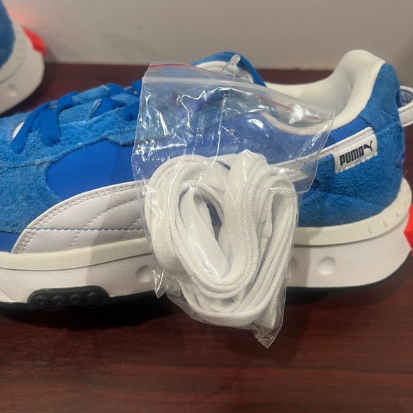 Puma, Wild Rider Vintage, 381595 01, Blue & White - Picture 12 of 16